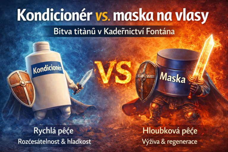 Kondicionér vs maska na vlasy