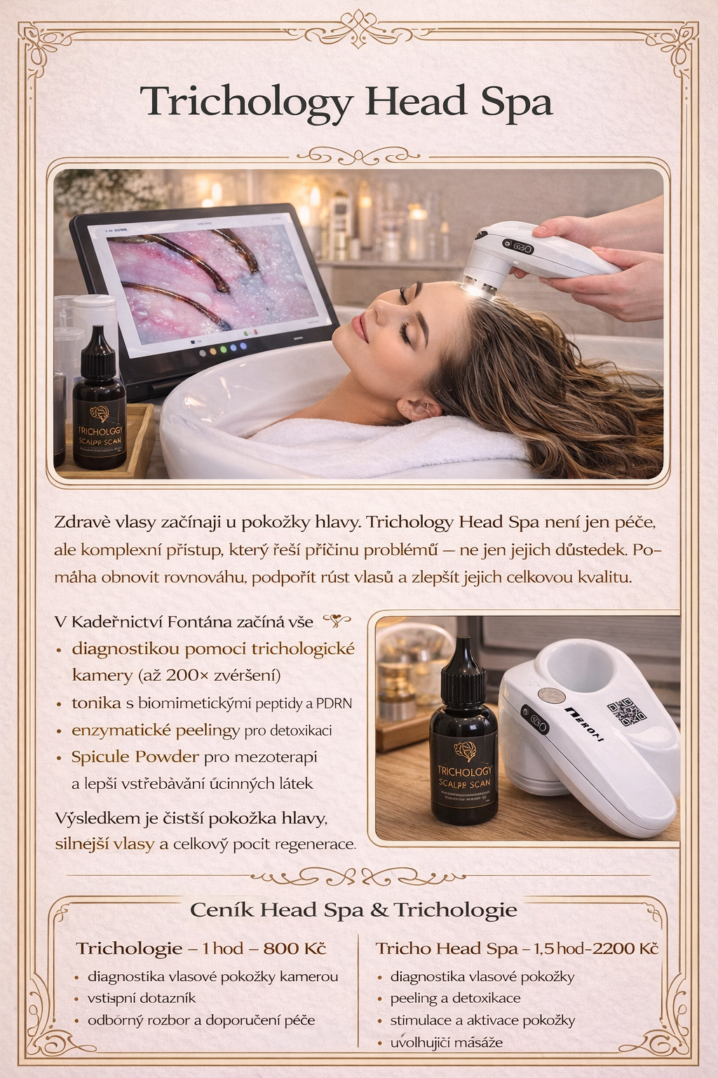 Trichologie – katalog