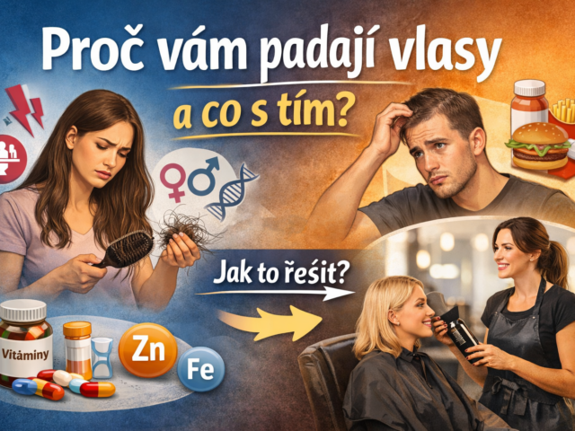 Proč vám padají vlasy a co s tím