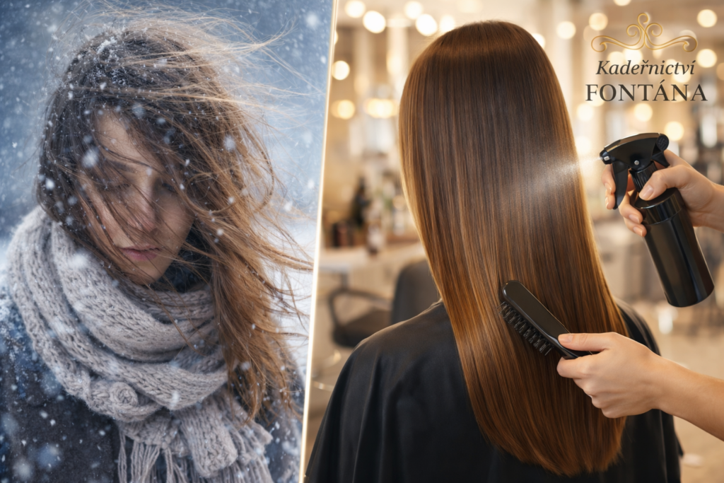 Zimní péče o vlasy